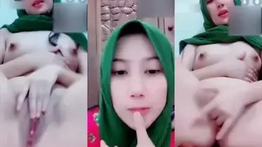 Jilbab VCS Indo Viral Disebar Mantan Ngentot Hot Lumer WOT poster