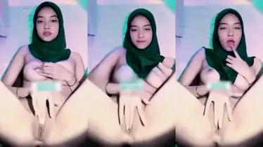 Sarah Hijab Sange Main Jari Liar Sampai Puas Viral poster